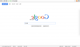 Google với phiên bản ngược tại địa chỉ com.google